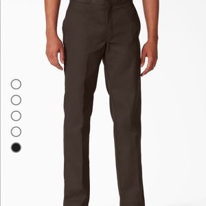 Dickie’s 874 Original Fit Dark Brown Work Pants